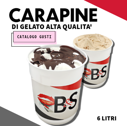 carapine ripiene di gelato all'ingrosso